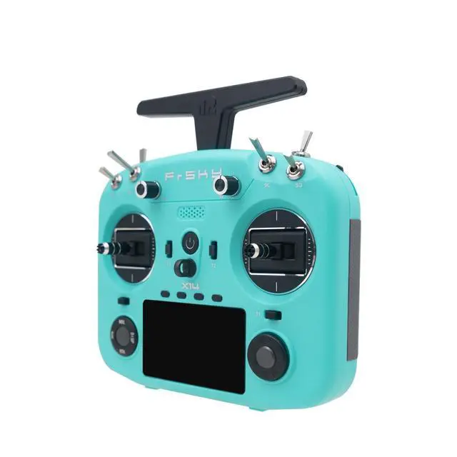 Alt view image 3 of 6 - Twin X14 Dual 2.4G 24CH High-Speed Low-Latency RC Radio System with TW Mode and ACCST D16/ACCESS Transmitter (Green)