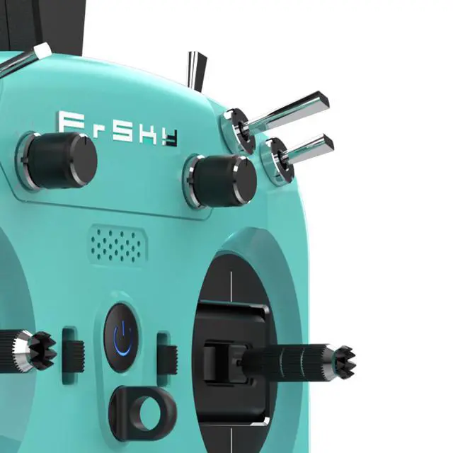 Alt view image 5 of 6 - Twin X14 Dual 2.4G 24CH High-Speed Low-Latency RC Radio System with TW Mode and ACCST D16/ACCESS Transmitter (Green)