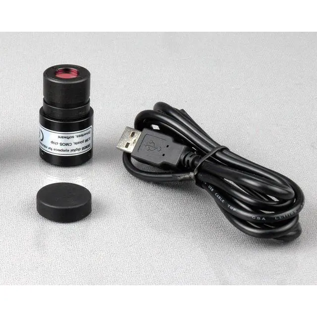 Alt view image 6 of 6 - M150C-E3 1000X LED Coarse & Fine Focusing Science Microscope | 40X-1000X Magnification Range 3MP CMOS Sensor USB 2.0 Connectivity Built-In LED Illumination Built-In Condenser