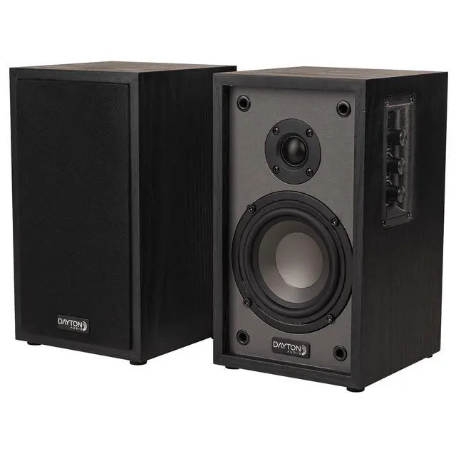 Main image of Classic B40A Bluetooth 5.0 Bookshelf Speakers, 40W RMS, 4" Woofer & 1" Tweeter, RCA Input for Music, TV & Computers - Black