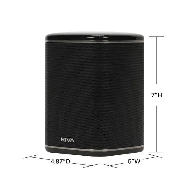 Alt view image 6 of 6 - Arena Wireless Hi-Fi Speaker for Home, Black | 6 Drivers, 50W, Wi-Fi & Bluetooth, With AirPlay 2, Chromecast, Multiroom Audio, Support Spotify and more streaming