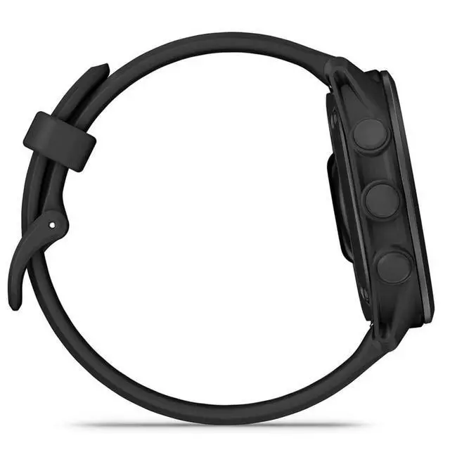 Alt view image 6 of 6 - Forerunner 70, 1.2" AMOLED GPS Running Watch, Training Readiness, 13-Day Battery, Black, 010-04307-00 w/Deco Essentials 26-Month CPS, Screen Protector & 3-Pack Dust Cover