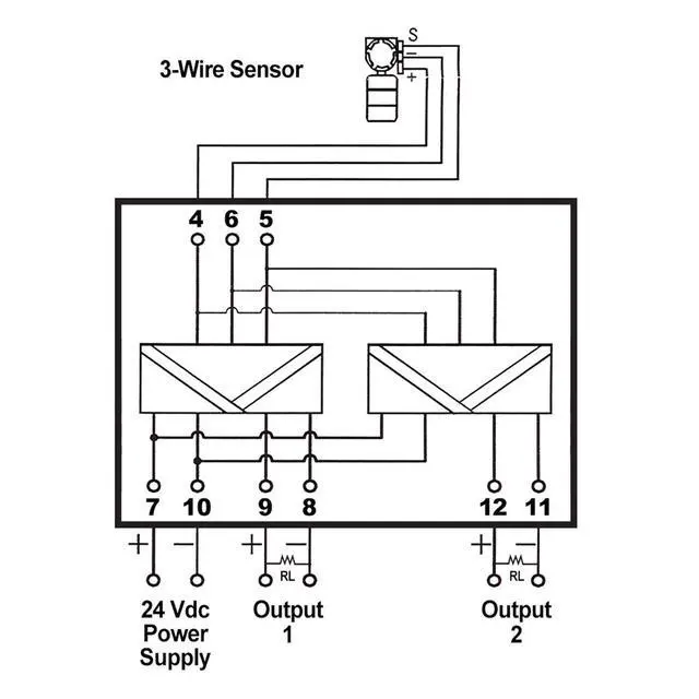 Alt view image 4 of 6 - ASI ASI451145 4-20mA Analog Signal Splitter, 3-Way Isolation