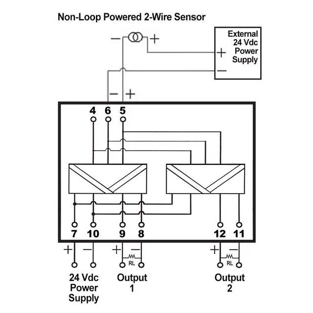 Alt view image 6 of 6 - ASI ASI451145 4-20mA Analog Signal Splitter, 3-Way Isolation