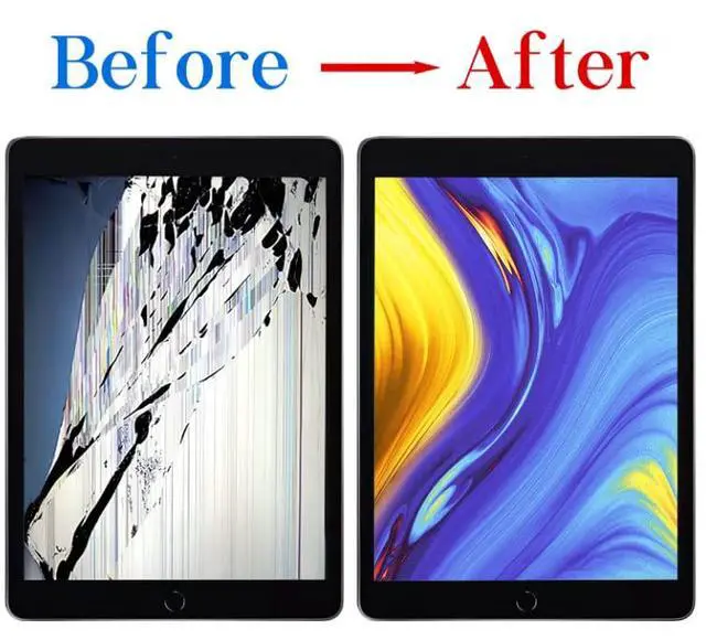 Alt view image 3 of 4 - 12.9" LCD Screen Replacement for iPad Pro 12.9 3rd Gen A1876 A2014 A1983 A1895 and 4th Gen A2069 A2232 A2233 A2229 Display LCD Assembly and Glass Touch Digitizer Premium Repair Kit (Black)