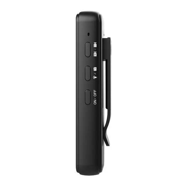 Alt view image 4 of 6 - Flex Rotating Lens 180 Degree Local Remote View 4K Ultra HD WiFi Mini Magnetic Covert Pocket Body Camera LCD Screen PE-Flex (32, GB)