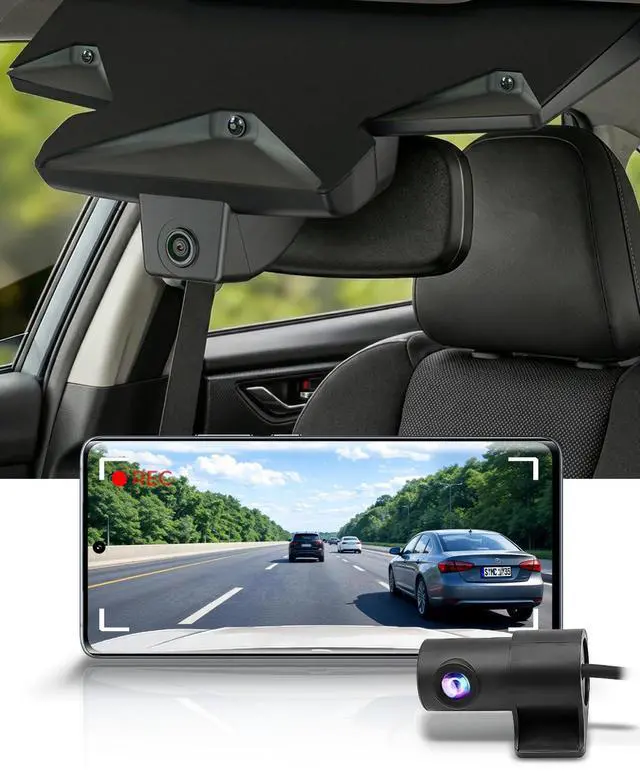 Main image of Front 4K+Rear 1080P Dash Cam for 2024-2026 Subaru Crosstrek & Crosstrek Hybrid (HD2-D6800), OEM Look, 2 Way HD Video, WiFi & APP, Loop Recording, G-Sensor, Easy to Use, 128GB Card