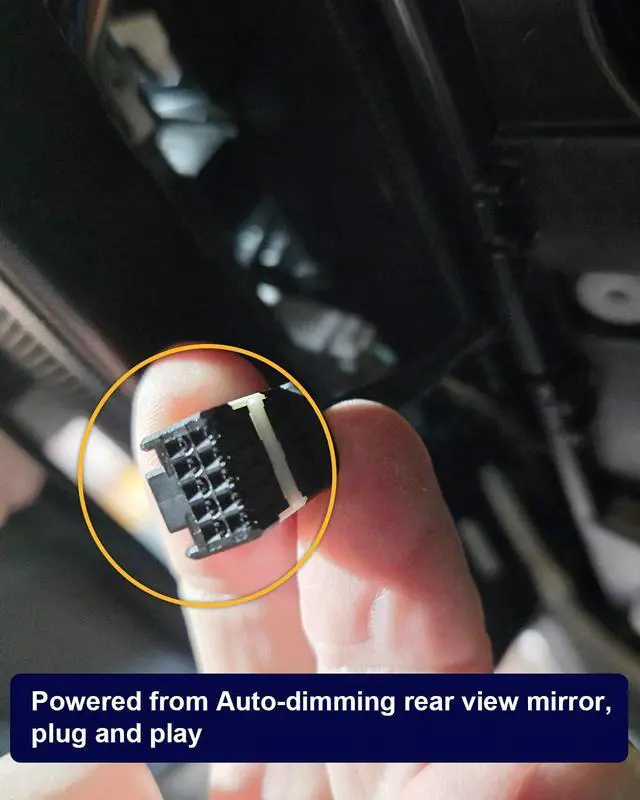 Alt view image 6 of 6 - Front 4K+Rear 1080P Dash Cam for 2024-2026 Subaru Crosstrek & Crosstrek Hybrid (HD2-D6800), OEM Look, 2 Way HD Video, WiFi & APP, Loop Recording, G-Sensor, Easy to Use, 128GB Card