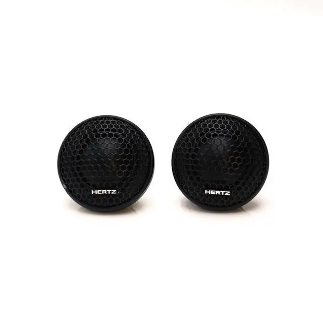 Alt view image 2 of 6 - Mille Pro Series MP-283 Pair of 1.38" PRO Tweeters with Neodymium Magnets | Tetolon Dome, Neodymium Magnet, 4 Ohm, 28 mm Coil, 91 dB, Crossover Included, 1000-25000 Hz, Grills Included