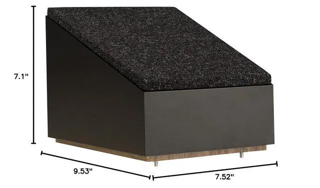 Alt view image 2 of 2 - S 8 ATM BLACK | 4-inch polyfiber woofer with Dolby Atmos and MDF cabinet for movies, gaming and home theater