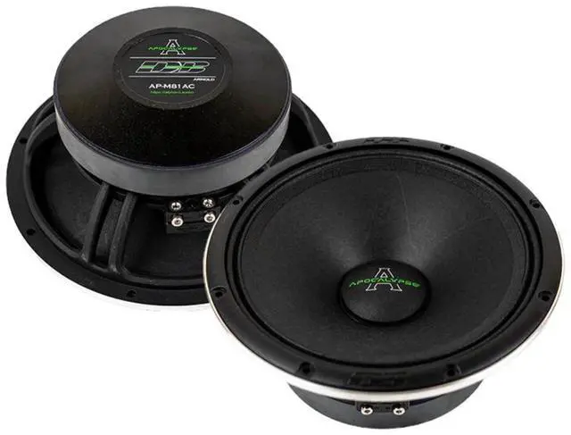 Main image of Apocalypse Pair of 8" 600W 4 Ohm Mid Bass Speakers AP-W81AC
