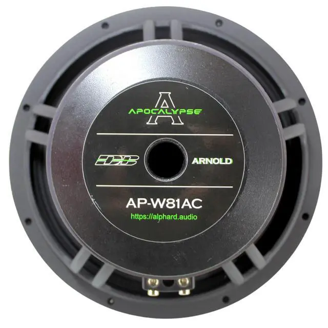 Alt view image 4 of 6 - Apocalypse Pair of 8" 600W 4 Ohm Mid Bass Speakers AP-W81AC