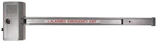 Main image of 70028 Sirenlock 33" Wide Grade 1 Push Bar Rim Exit Device