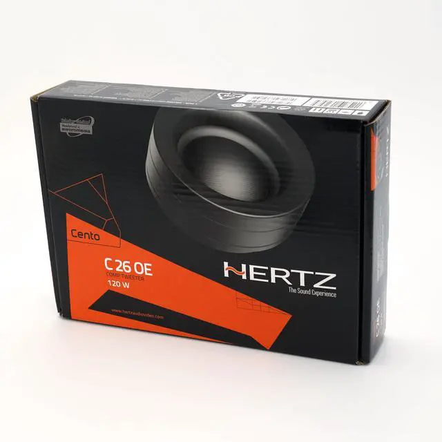 Alt view image 6 of 6 - Cento Series C26 Pair of 1" (26mm) Tweeters with Neodymium Magnets with OEM Mounting Hardware