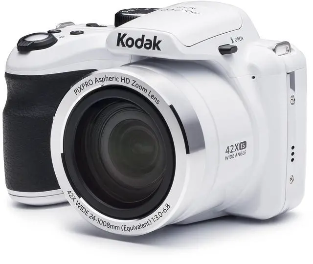Main image of PIXPRO Astro Zoom AZ421-WH 16MP Digital Camera with 42X Optical Zoom and 3" LCD Screen (White)