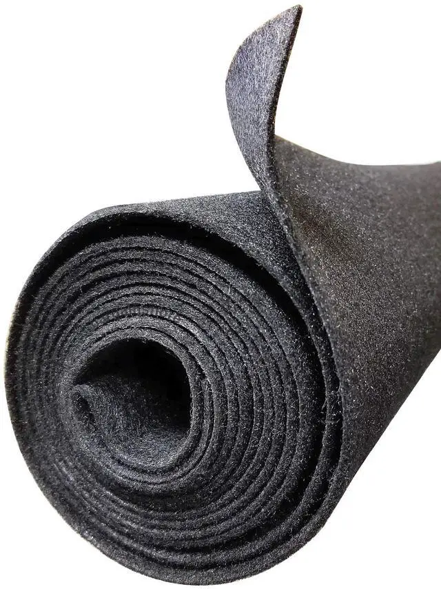 Main image of Quality 150 Ft Long by 4 FT Wide Charcoal Speaker Box Carpet Dj Speaker Cabinet Carpet Rv Truck Car Trunk 150ft Liner