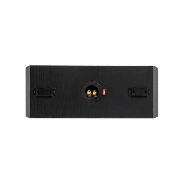 Alt view image 3 of 6 - Reference High Performance 2-Way Center Channel Speaker for Enhanced Dialogue and Vocals in Home Theater Surround Sound Systems - Black Ash (XL8C)