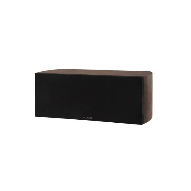 Alt view image 2 of 6 - Reference High Performance 2-Way Center Channel Speaker for Enhanced Dialogue and Vocals in Home Theater Surround Sound Systems - Walnut (XL8CW)