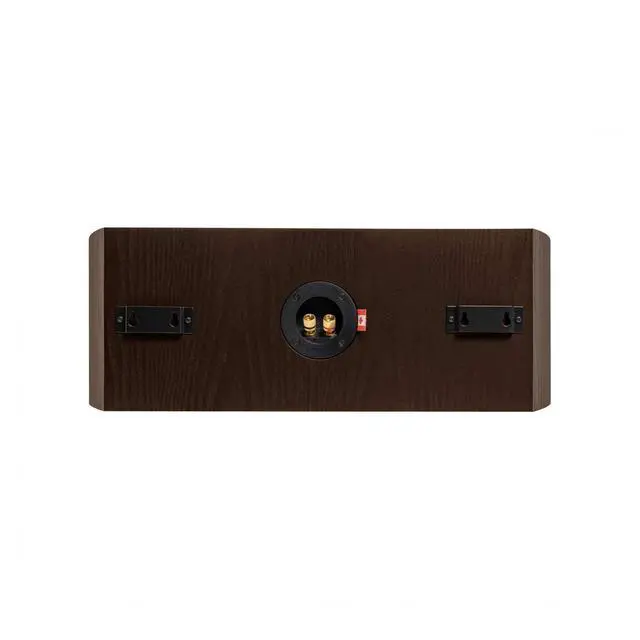 Alt view image 3 of 6 - Reference High Performance 2-Way Center Channel Speaker for Enhanced Dialogue and Vocals in Home Theater Surround Sound Systems - Walnut (XL8CW)