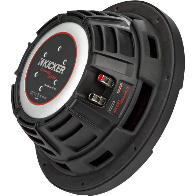 Alt view image 4 of 6 - 48CWRT102 CompRT 10" Subwoofer, DVC, 2-ohm - Includes Grill