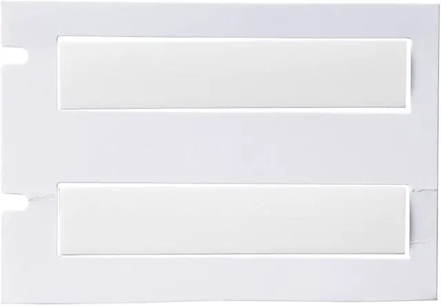 Alt view image 4 of 5 - PermaSleeve Heat Shrink Wire and Cable Labels for M610, M611, M710, BMP61, and BMP71 Printers - 0.187" Dia x 1.75", White. M6-187-175-342-WT