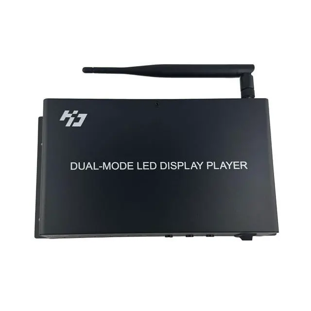 Alt view image 4 of 6 - Huidu HD-A4L Dual-Mode LED Display Media Player, Digital Signage Controller, Synchronous & Asynchronous Playback, Wi-Fi, HDMI, Gigabit Ethernet, Multi-Channel 4K Support (Upgraded Model of HD-A3L)