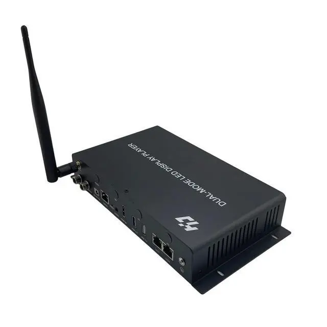Alt view image 6 of 6 - Huidu HD-A4L Dual-Mode LED Display Media Player, Digital Signage Controller, Synchronous & Asynchronous Playback, Wi-Fi, HDMI, Gigabit Ethernet, Multi-Channel 4K Support (Upgraded Model of HD-A3L)