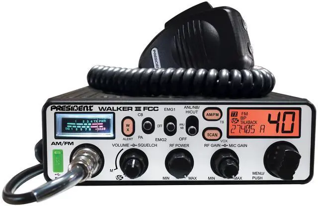 Main image of Walker III FCC AM/FM CB Radio