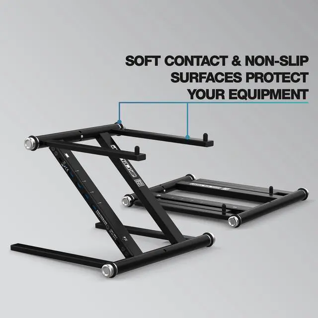 Alt view image 3 of 6 - Advanced Laptop Stand with USB-C PD Hub (AMS, black (AMS-STAND-HUB)