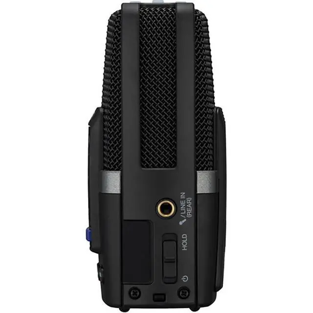 Alt view image 5 of 6 - Zoom H2 Essential Multi-Mic Handy Recorder (ZH2E) Bundle with Oben TT-610B Aluminum Tabletop Tripod, SanDisk 32GB Memory Card and Watson 4-Bay Charger with 4-Pack AA NiMH Rechargeable Batteries