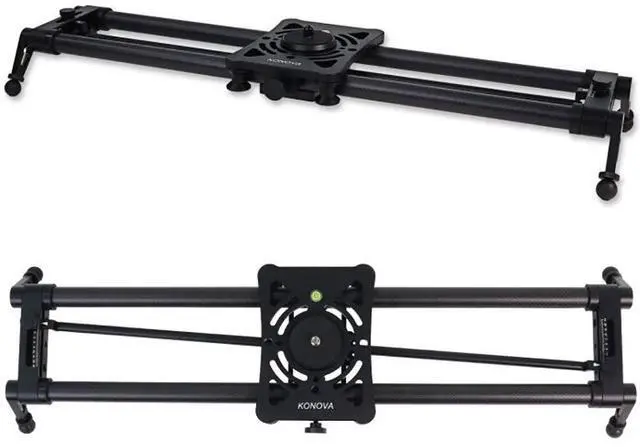 Alt view image 6 of 6 - P1 Series Carbon Camera Slider Dolly Parallax Panorama Shot for Camera, Mobile Phone, DSLR, Mirrorless with Bag (60cm (23.6 inch))