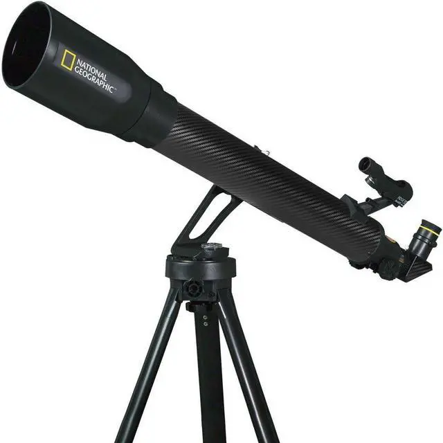 Main image of National Geographic CF700SM Black Carbon Fiber Refractor Telescope with Phone Adapter