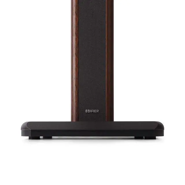 Alt view image 3 of 6 - S3000PRO Bookshelf Speakers Stands for Surround Sound, Heavy Duty 25.6 Inch Floor Stand, Easy Assembly Wood Grain Floorstanding Speaker Supports 1 Pair