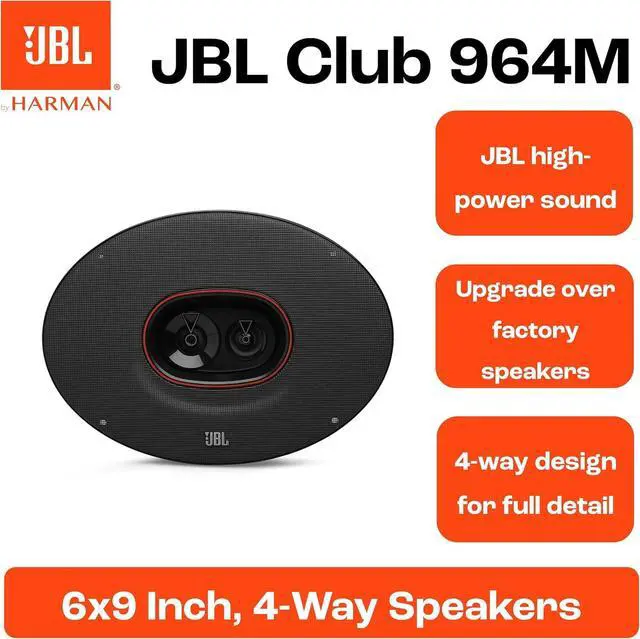 Alt view image 5 of 6 - Club Gen3 964M 6x9'' (15x22,5cm) Speaker Set 3-Way