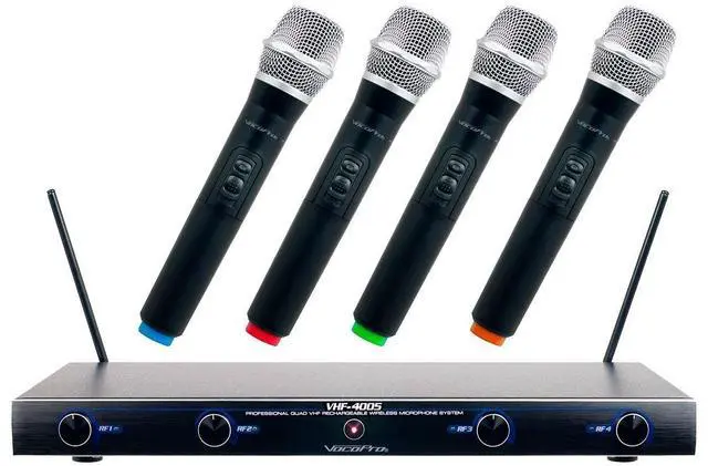 Main image of VHF40052 Rechargeable VHF Wireless Mic Satellite Radio, Black