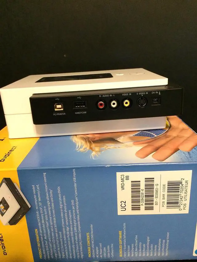 Alt view image 5 of 5 - VRDMC3 DVDirect DVD Recorder