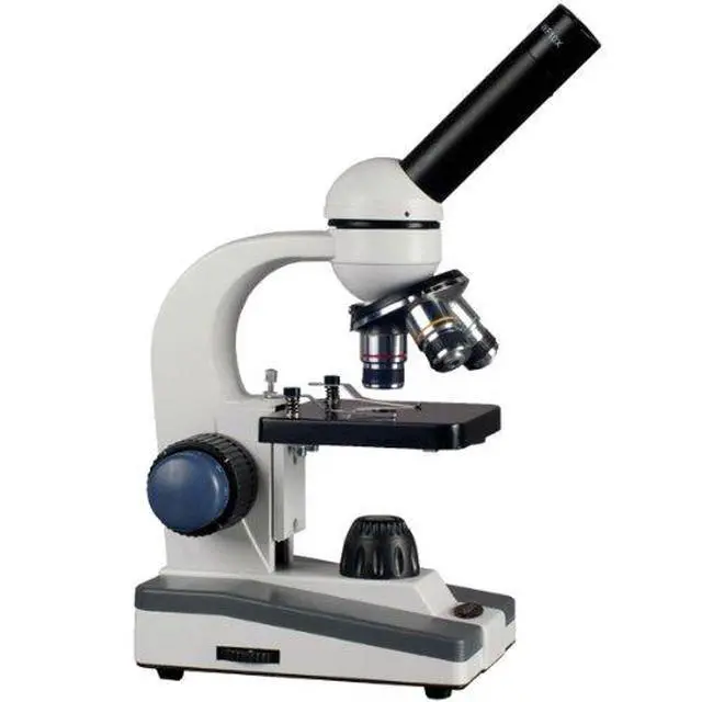 Alt view image 3 of 6 - M150C-E-I 1000X LED Cordless All-Metal Framework Full-Glass | 40X-1000X Magnification Range USB 2.0 Connectivity Compound Biological Microscope All-Metal Construction Cordless