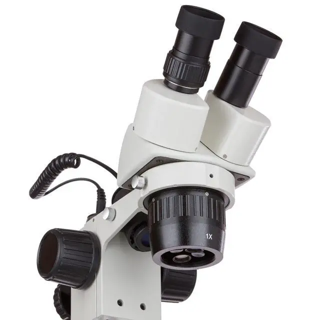 Alt view image 2 of 4 - SWDG-2B13 30X Super Widefield Pillar Stand Stereo Microscope | 10X-30X Magnification Range Widefield Optics