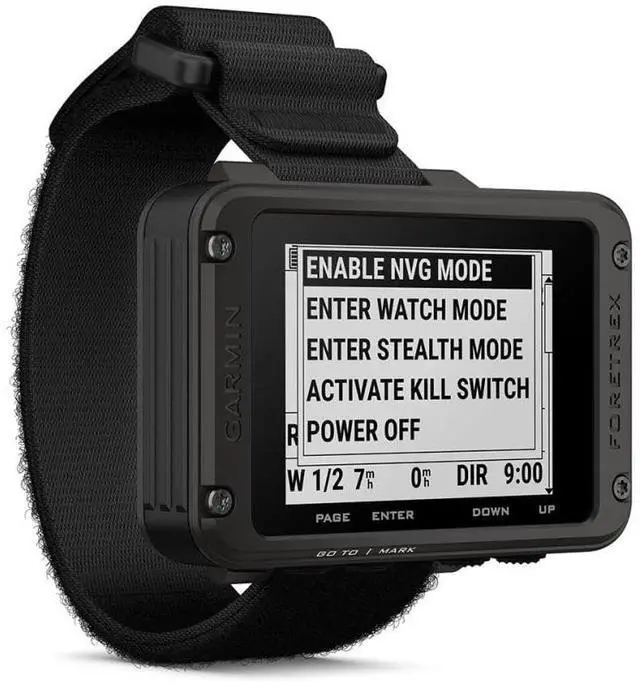 Alt view image 3 of 6 - Garmin Foretrex 801 Wrist-Mounted GPS Navigator with Strap | Upgraded Multi-Band GNSS, Easy-Read Screen, Tactical Features, Rugged Design, Longer Battery Life | Signature Series Gift Bundle