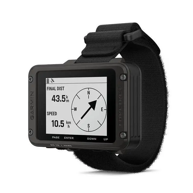 Alt view image 4 of 6 - Garmin Foretrex 801 Wrist-Mounted GPS Navigator with Strap | Upgraded Multi-Band GNSS, Easy-Read Screen, Tactical Features, Rugged Design, Longer Battery Life | Signature Series Power Bundle