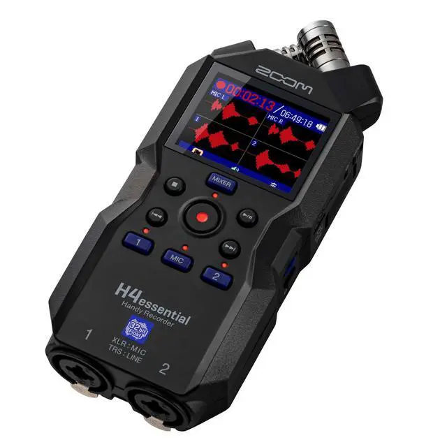 Alt view image 5 of 6 - Zoom H4essential 4-Track Handy Recorder with 32GB Accessory Kit