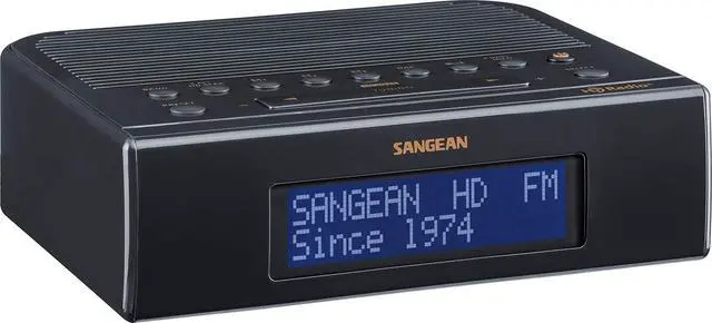 Alt view image 2 of 6 - SG-114 AM/FM-RBDS Digital Tuning Clock Radio with USB Phone Charging