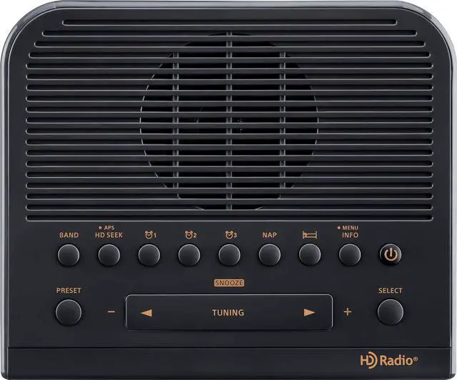Alt view image 4 of 6 - SG-114 AM/FM-RBDS Digital Tuning Clock Radio with USB Phone Charging