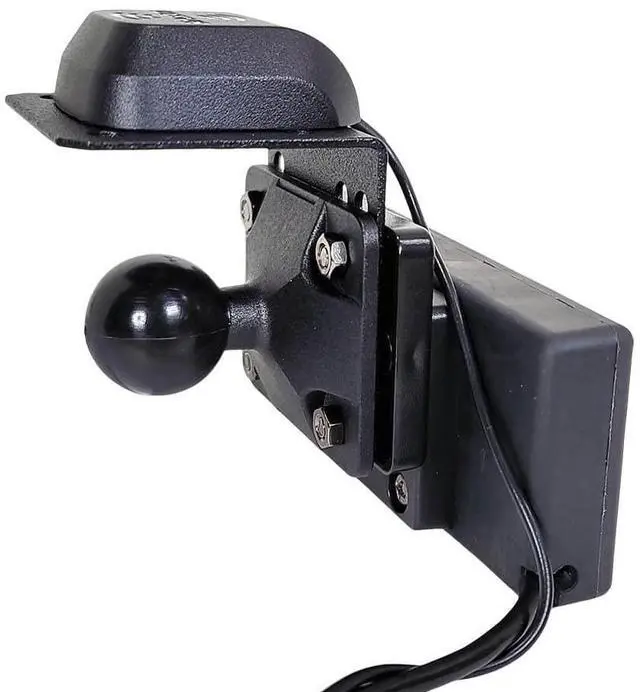 Alt view image 3 of 6 - Satellite Radio Motorcycle Installation Kit with Sirius XM Commander Touch Receiver, Water Resistant Case, RAM Mount Adapter and Mounts