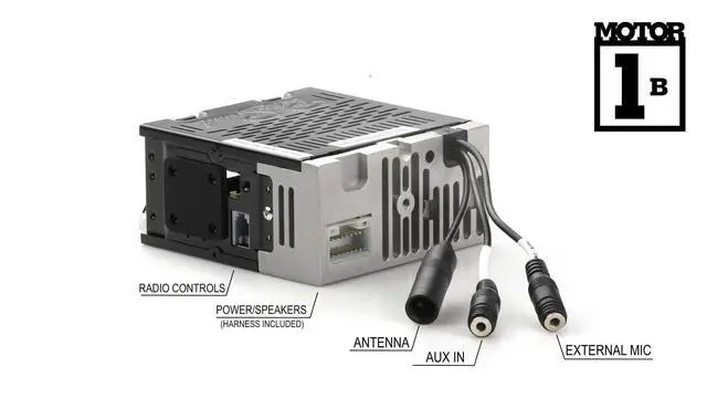 Alt view image 3 of 6 - Wonder Bar 3 Radio Motor 1 with Vintage Overlay (Black Dot Plastic Knobs 51P-74P)