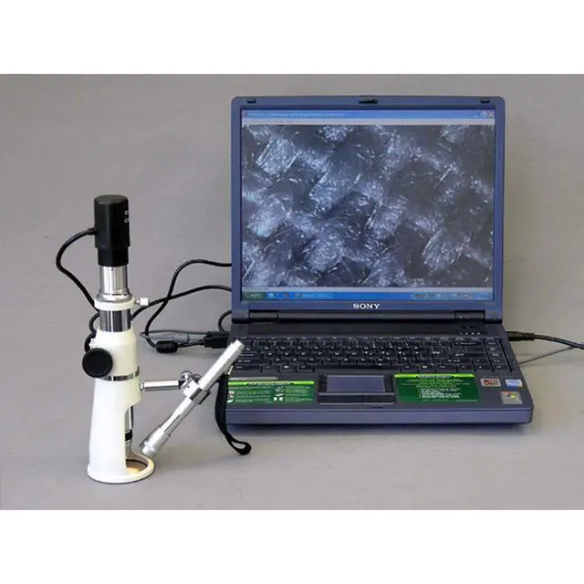 Alt view image 2 of 5 - H100 Stereo Microscope for Industrial Inspection PCB | 100X high quality widefield shop microscope Precise optics with measuring reticle offer clear images