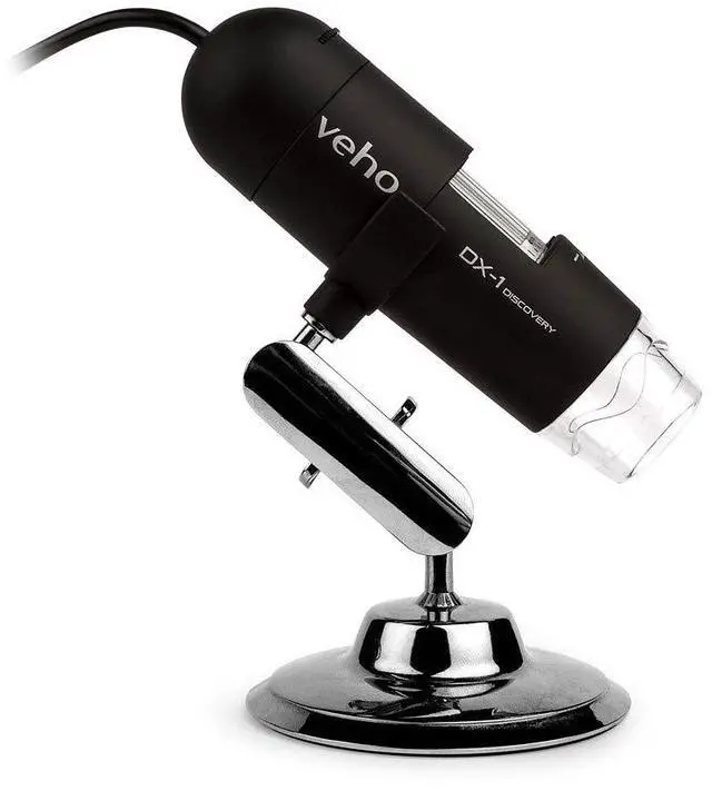 Main image of Discovery DX-1 USB Digital 2 Mega Pixels HD Microscope | x200 Magnification | Photo/Video Capture & Record | Adjustable Stand | MicroCapture Software | Apple Mac Compatible (VMS-006-DX1)