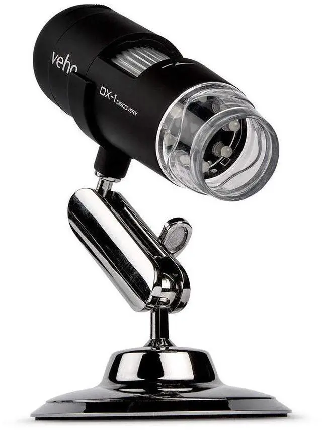 Alt view image 2 of 6 - Discovery DX-1 USB Digital 2 Mega Pixels HD Microscope | x200 Magnification | Photo/Video Capture & Record | Adjustable Stand | MicroCapture Software | Apple Mac Compatible (VMS-006-DX1)