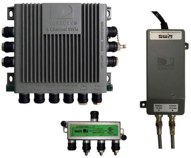 Main image of SWM-D30 Multi-Switch Kit for DIRECTV, Standard, White