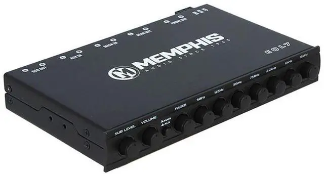 Main image of EQL7 7 Band Graphic EQ | Fine tune highs mids and lows, stereo dash processor control, smooth harsh factory sound, precise tone at your fingertips
